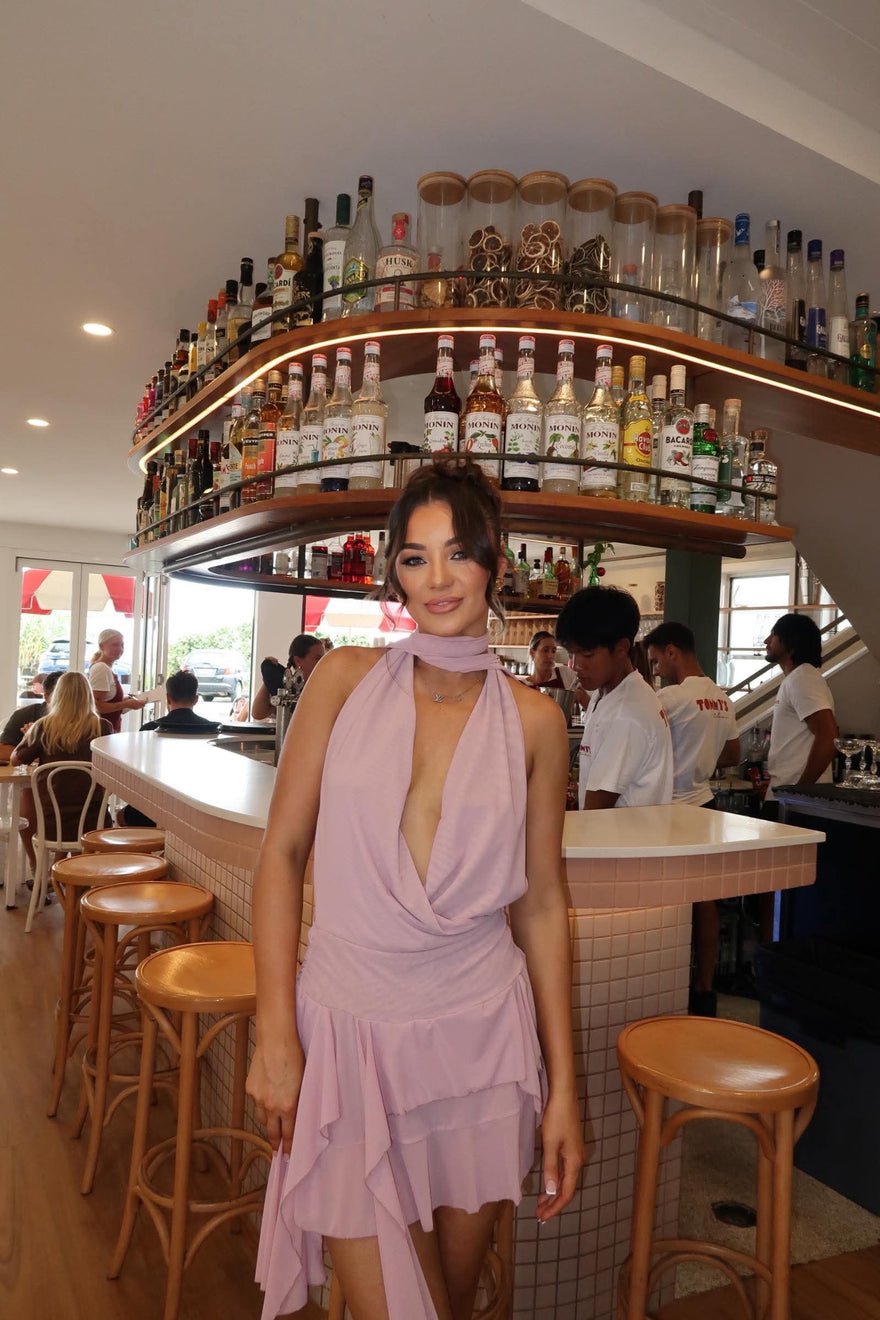 DZO Louise Dress - Dusty Pink photo 3