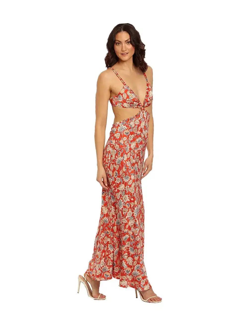 Bec & Bridge Ruby Maxi Print Dress Floral Size 6 photo 2