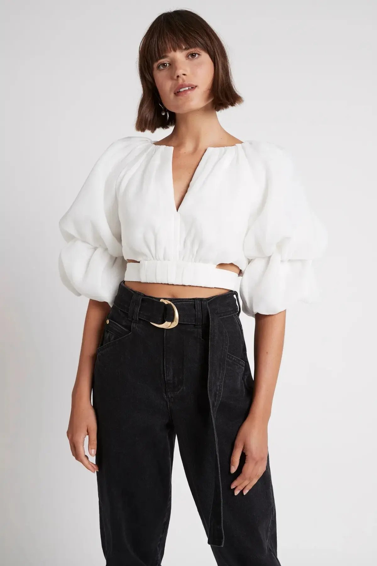 Aje Impression Top White Size 4 photo 3