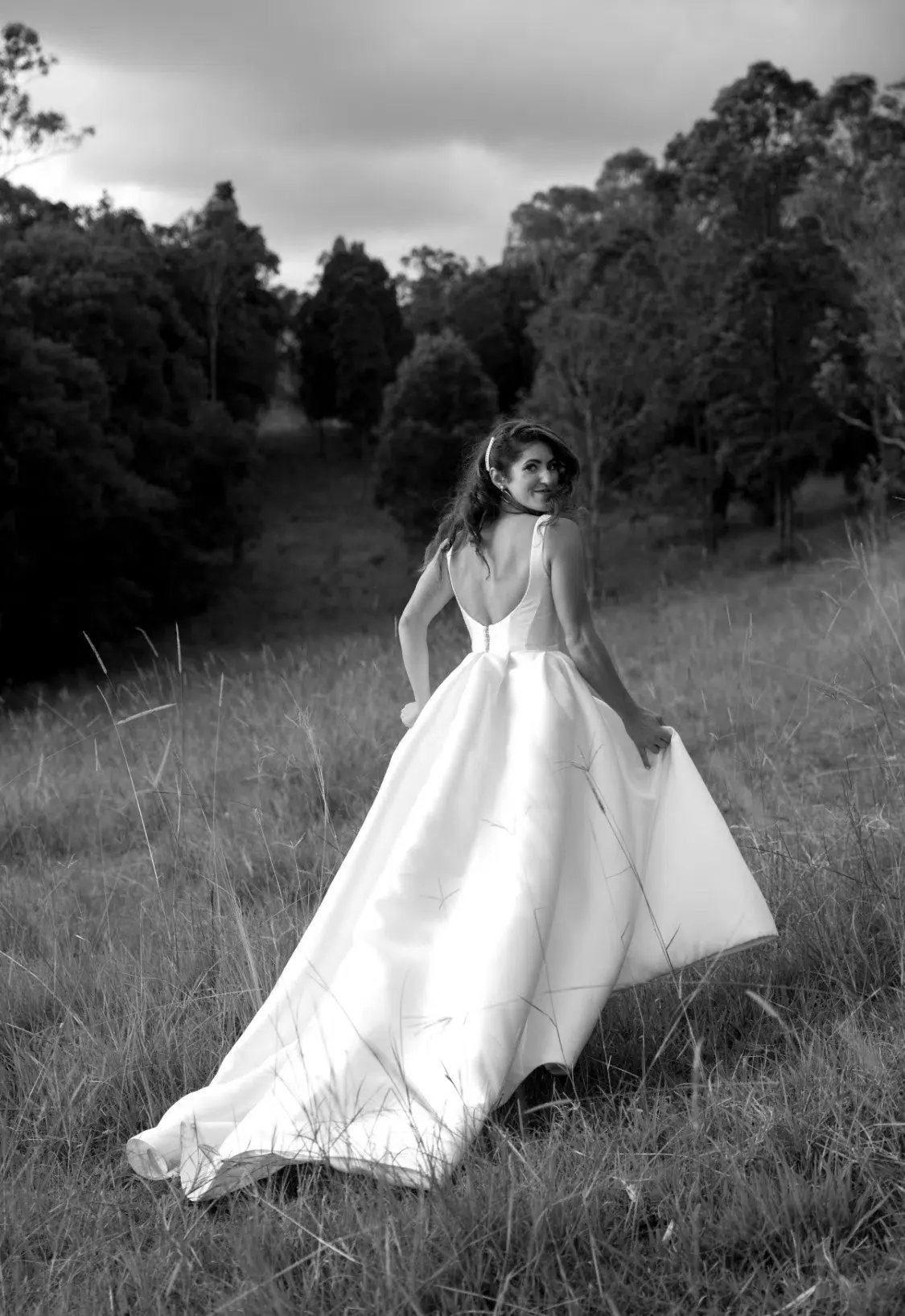 Arietta Australia Maddie Mikado Wedding Gown Size 8 photo 2