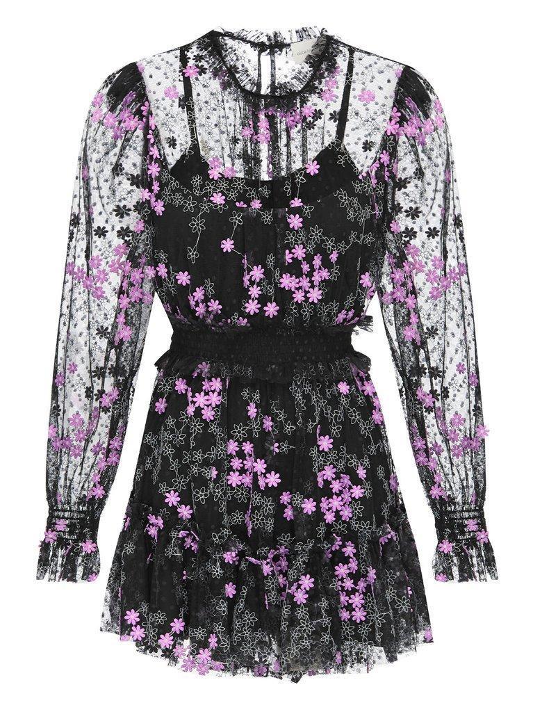 Alice Mccall Midnight Caller Black/Purple Size 8 photo 2