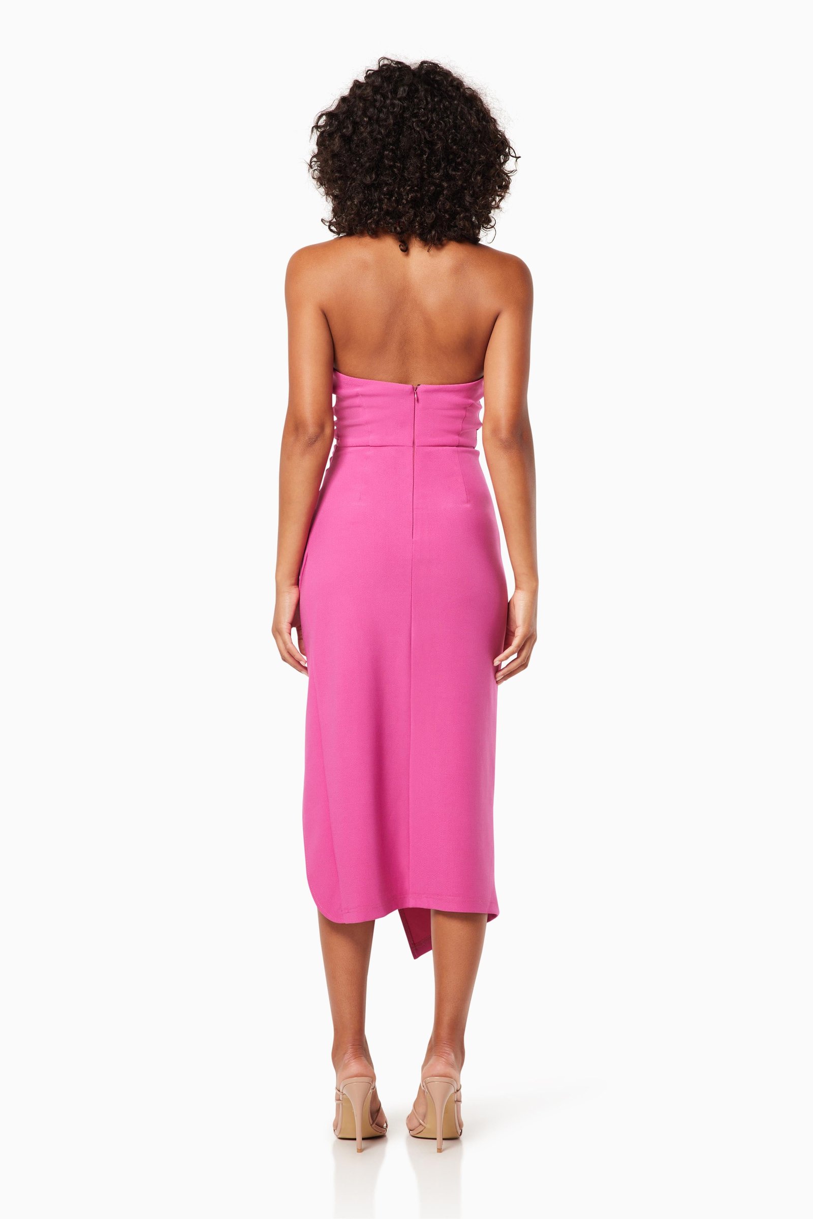ELLIATT PAXTON DRESS - HOTPINK photo 6