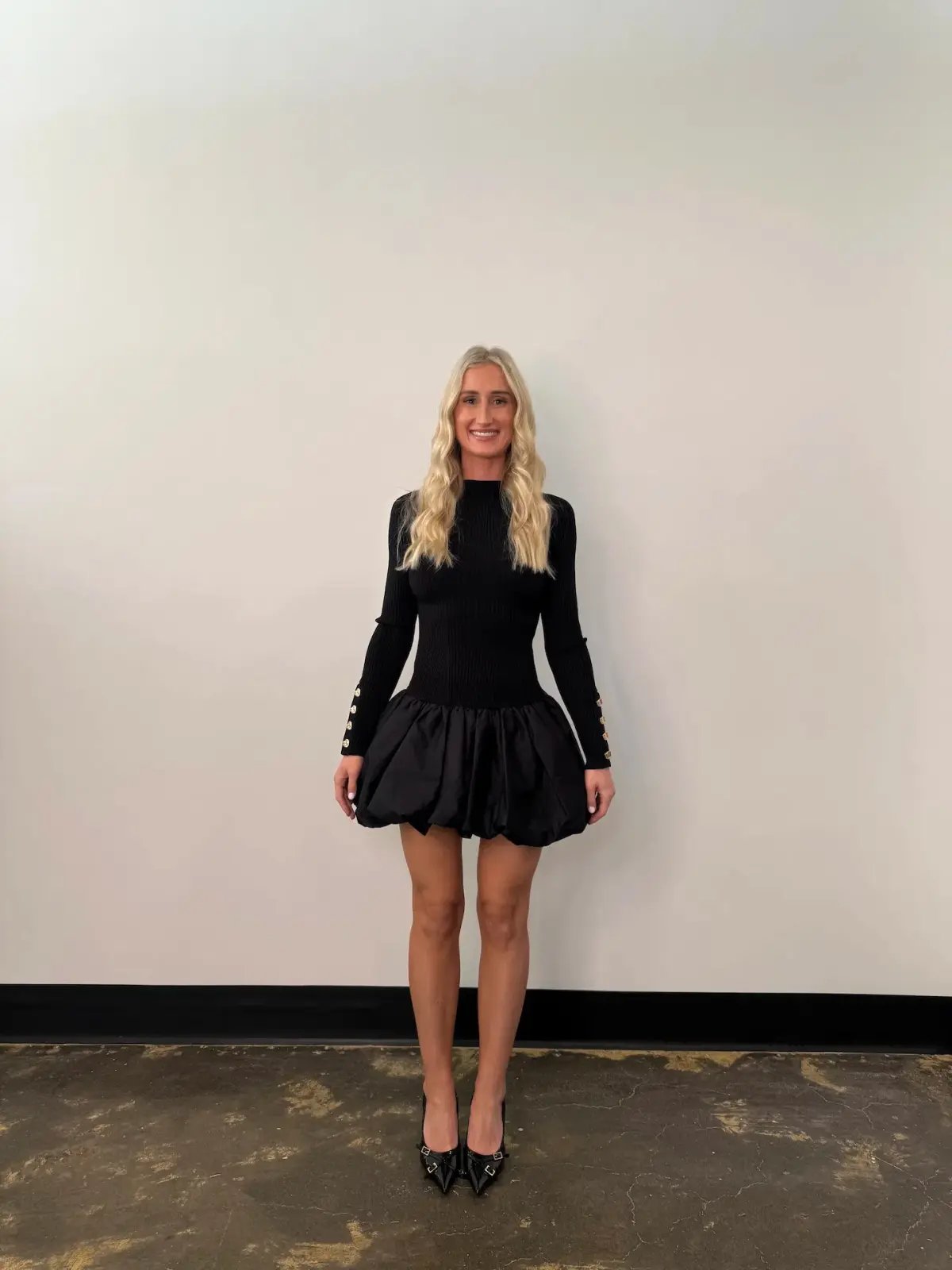 Aje Moonlight Knit Mini Dress Black Size AU 8 photo 4