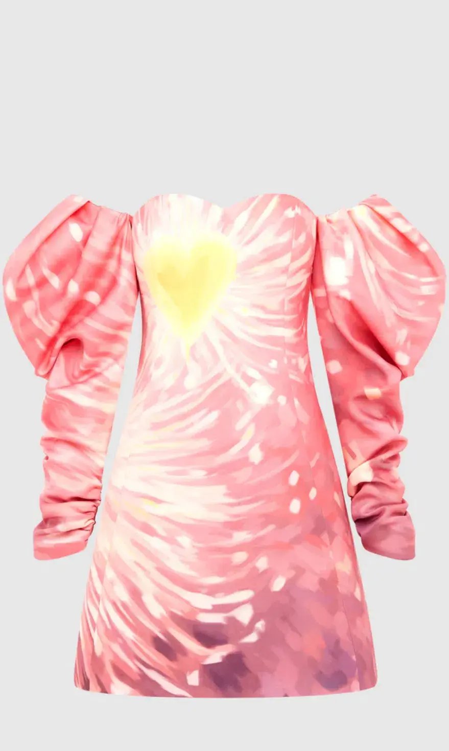 Leo Lin Gemma Off Shoulder Bustier Mini Pink Dress Size AU 10 photo 2