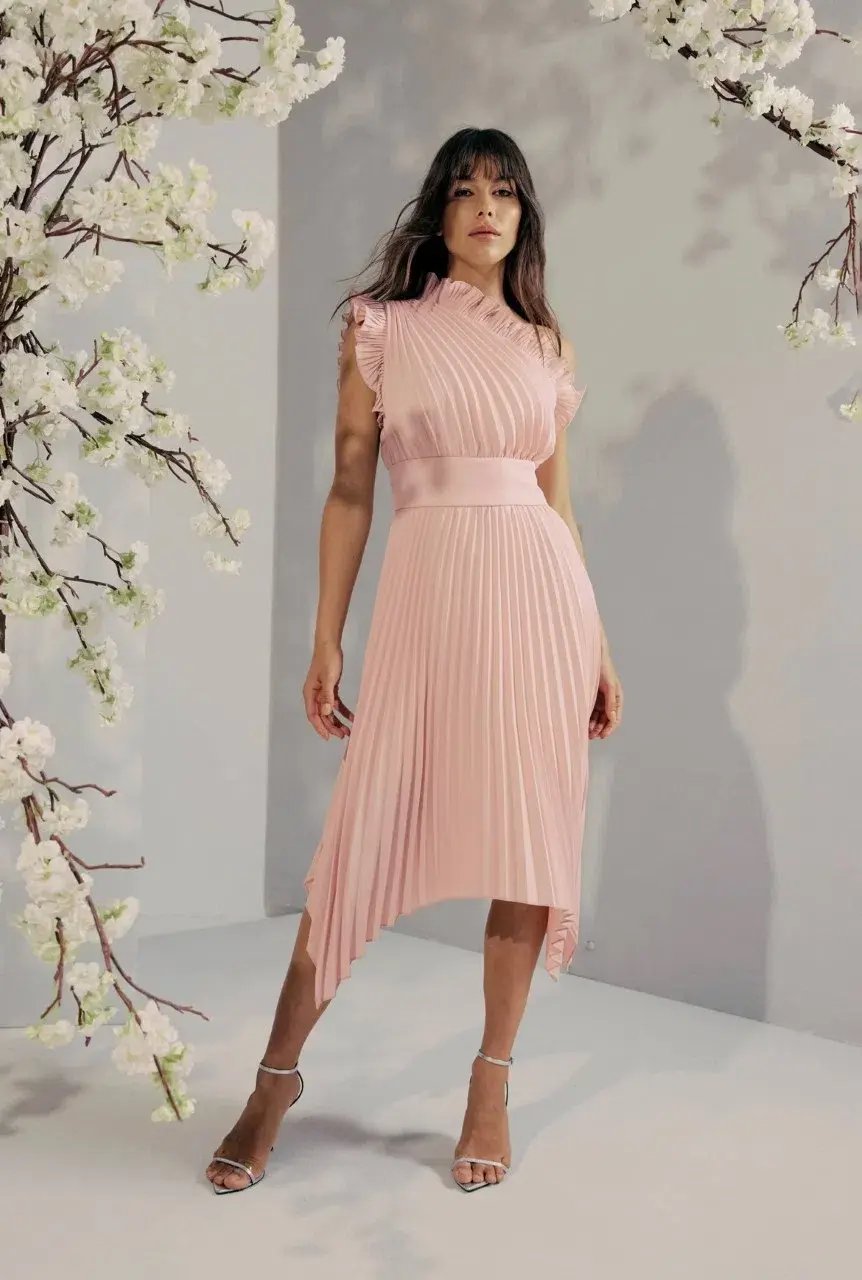Mossman The Lady Like Dress in Blush Size 14 photo 9