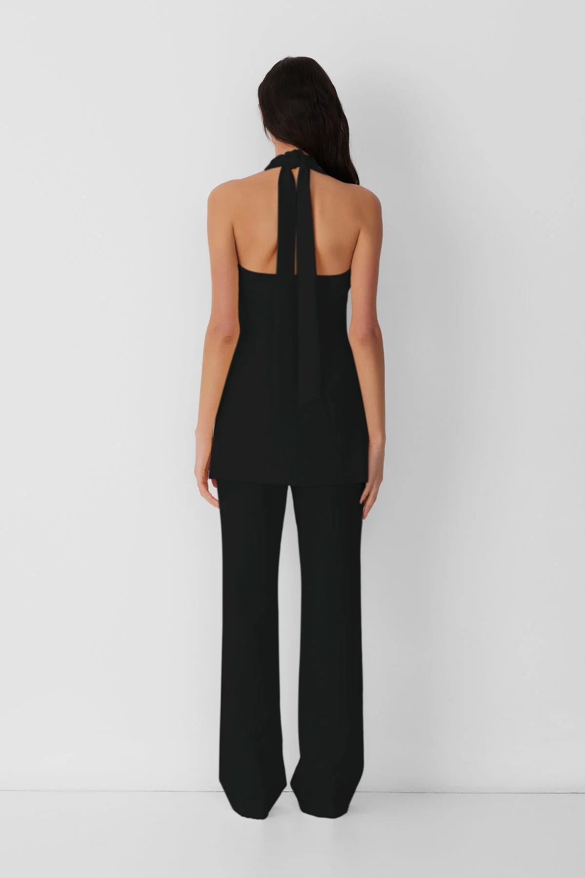 THE WOLF GANG IRIDA BOOTCUT PANTS - BLACK photo 6