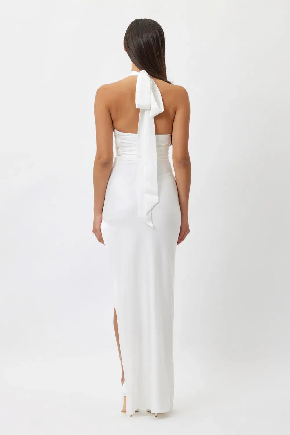 Bianca & Bridgett  Gigi Maxi Dress White Size 4 photo 2