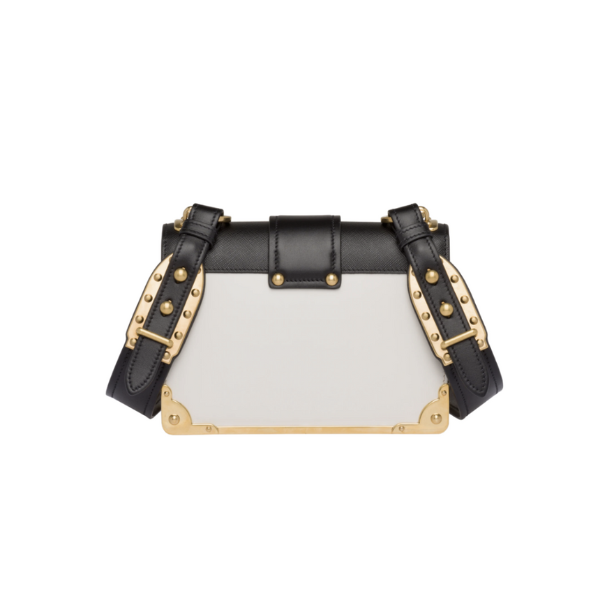 Prada Cahier Leather Shoulder Bag photo 2