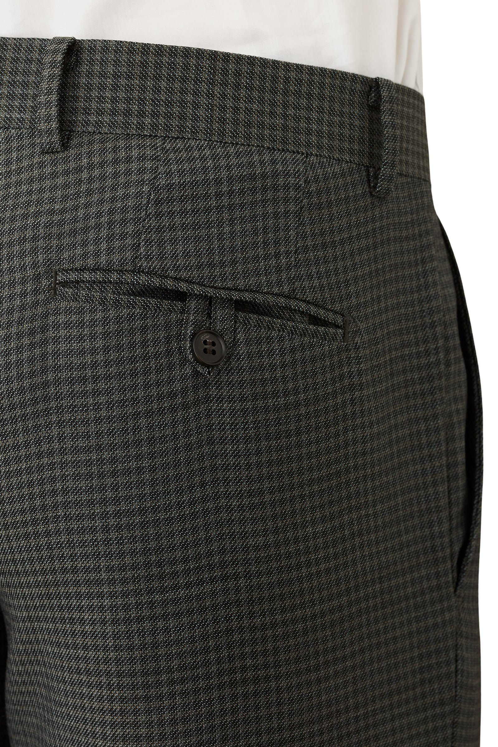 Joe Black Green Mission Suit Trouser photo 3