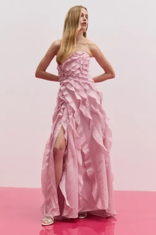 Aje Allarie Gown Size 8 photo 5