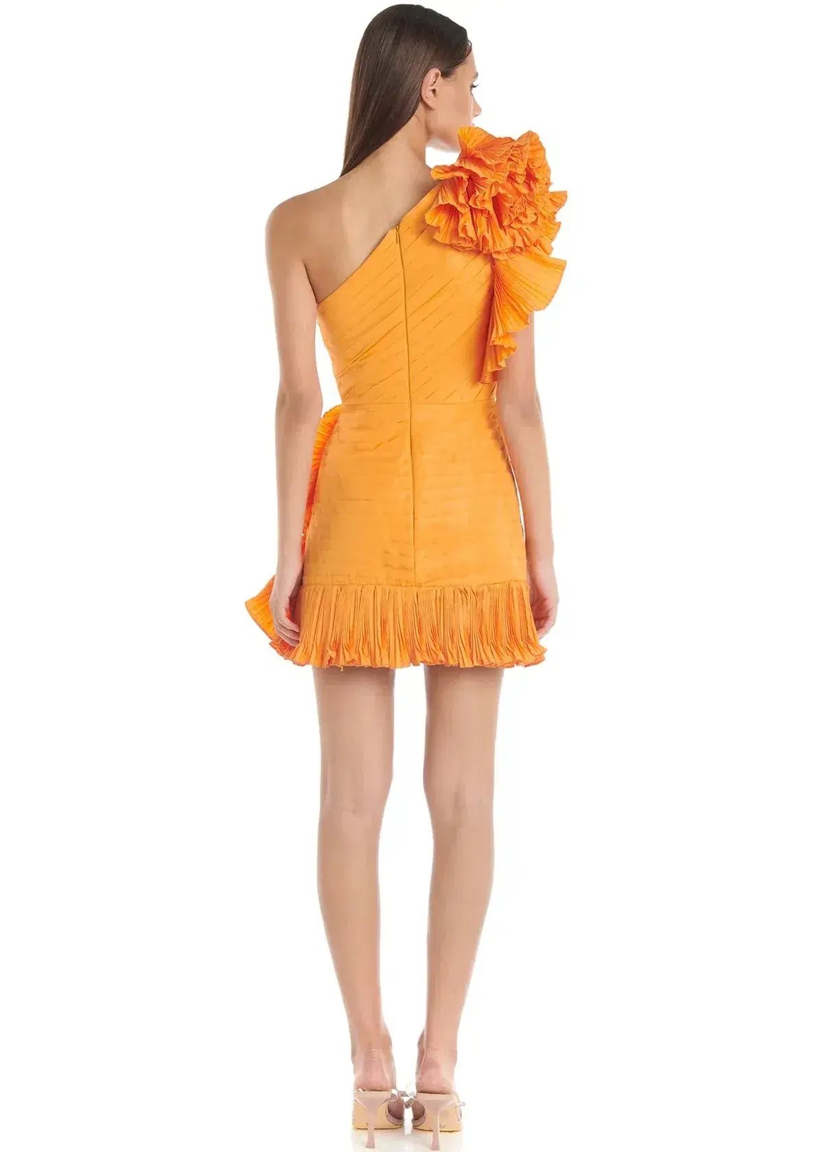 Eliya The Label Zoiva Mini Dress Orange Size 14 photo 2