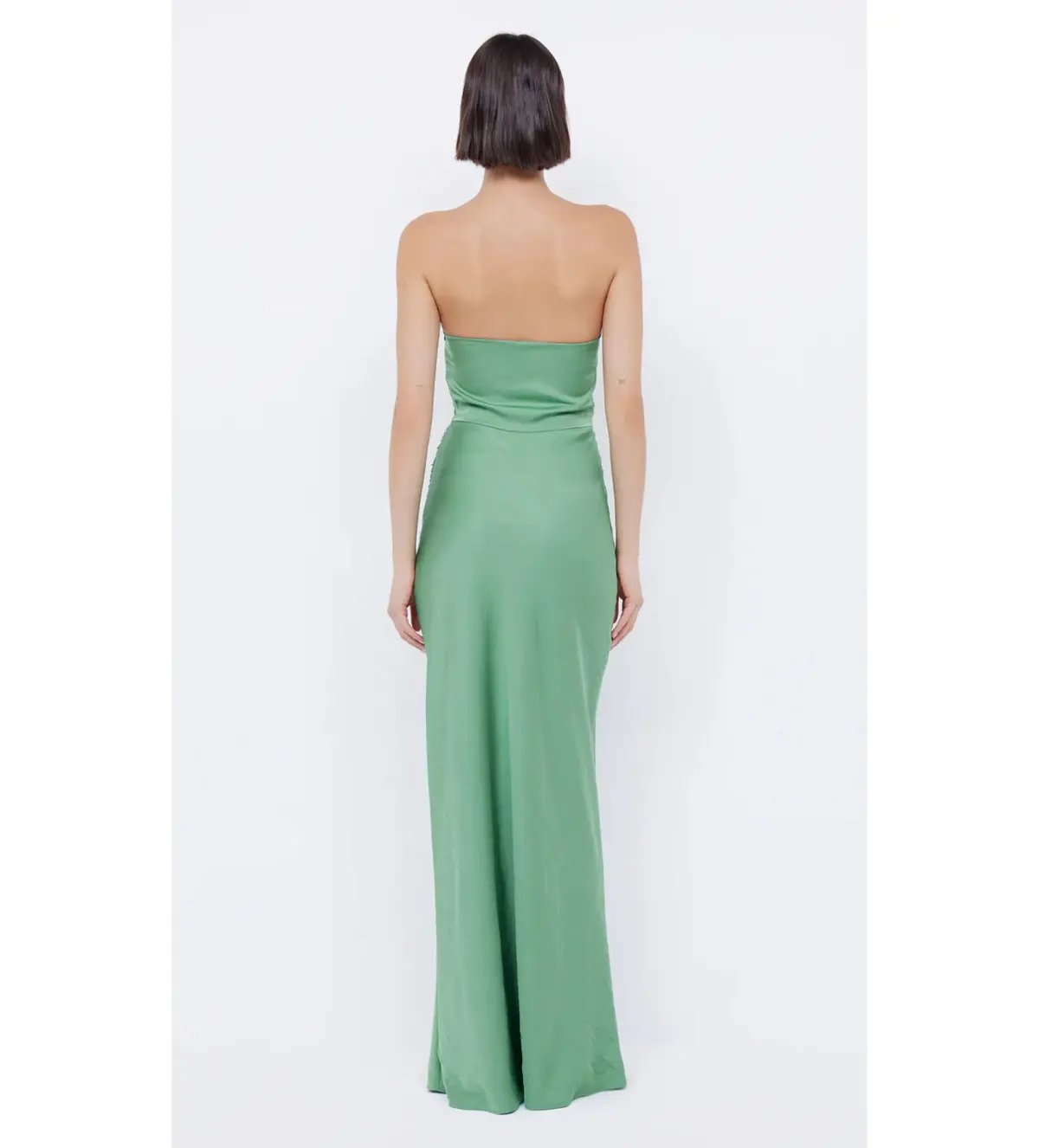Bec & Bridge Emilia Strapless Maxi Dress Green Apple Size 10 photo 6