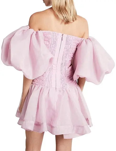 Aje Myriad Cut Out Mini Dress in Lilac Size 4 photo 3