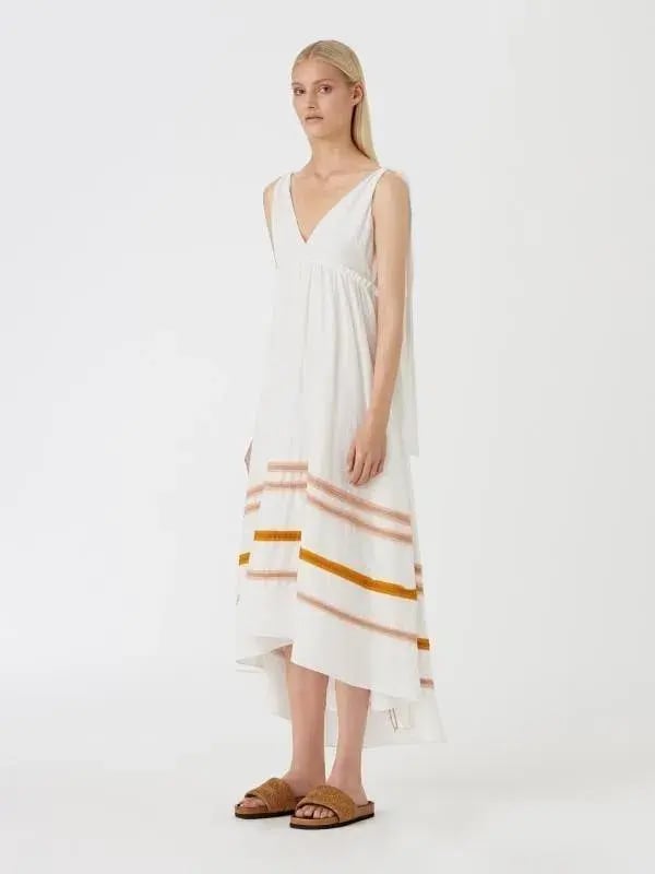 Camilla And Marc Claribel Dress White Size 8 photo 3