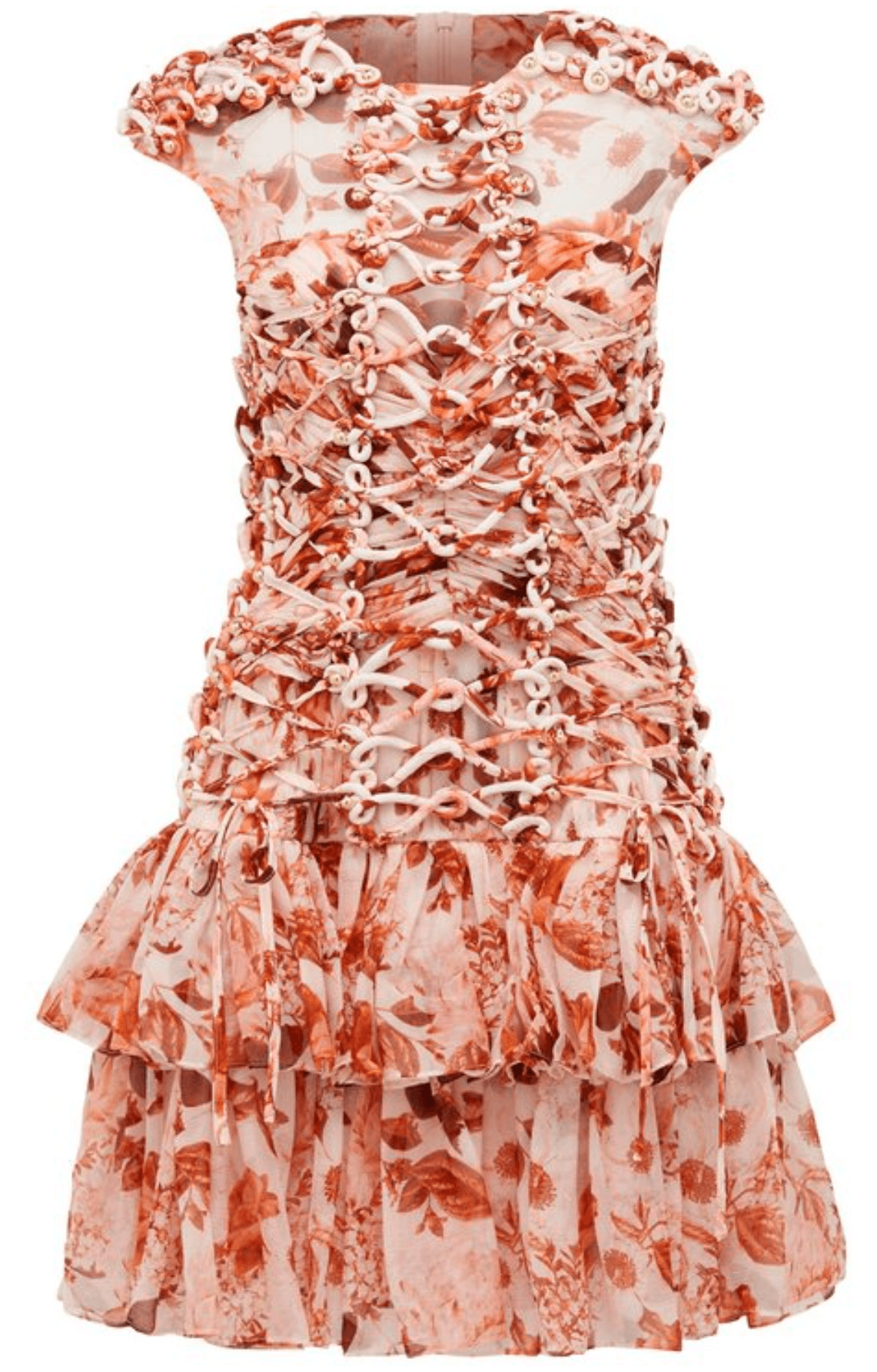 Thurley March Dress Eden Floral Red Size 6 photo 3
