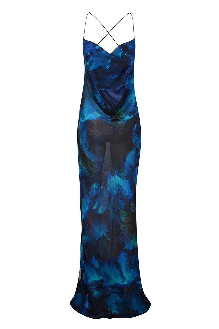 Rat & Boa Rafinha Dress Blue Size S / Au 8 photo 6