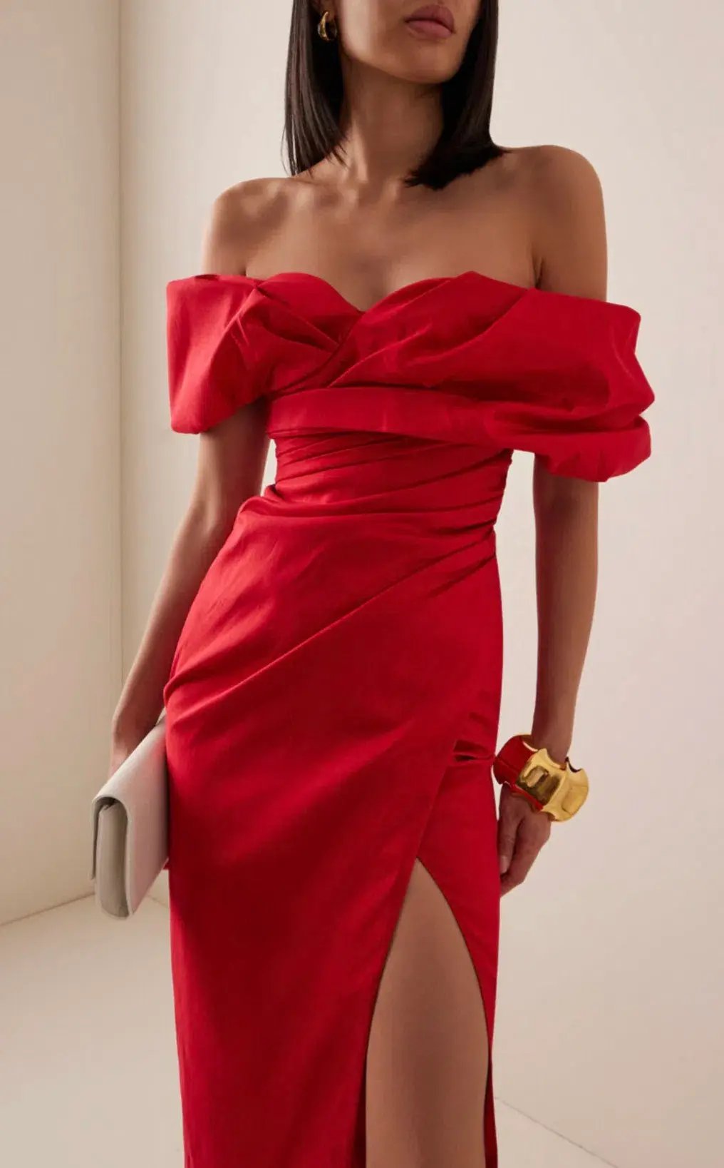 Rachel Gilbert Gia Dress Red 5/AU16 photo 3