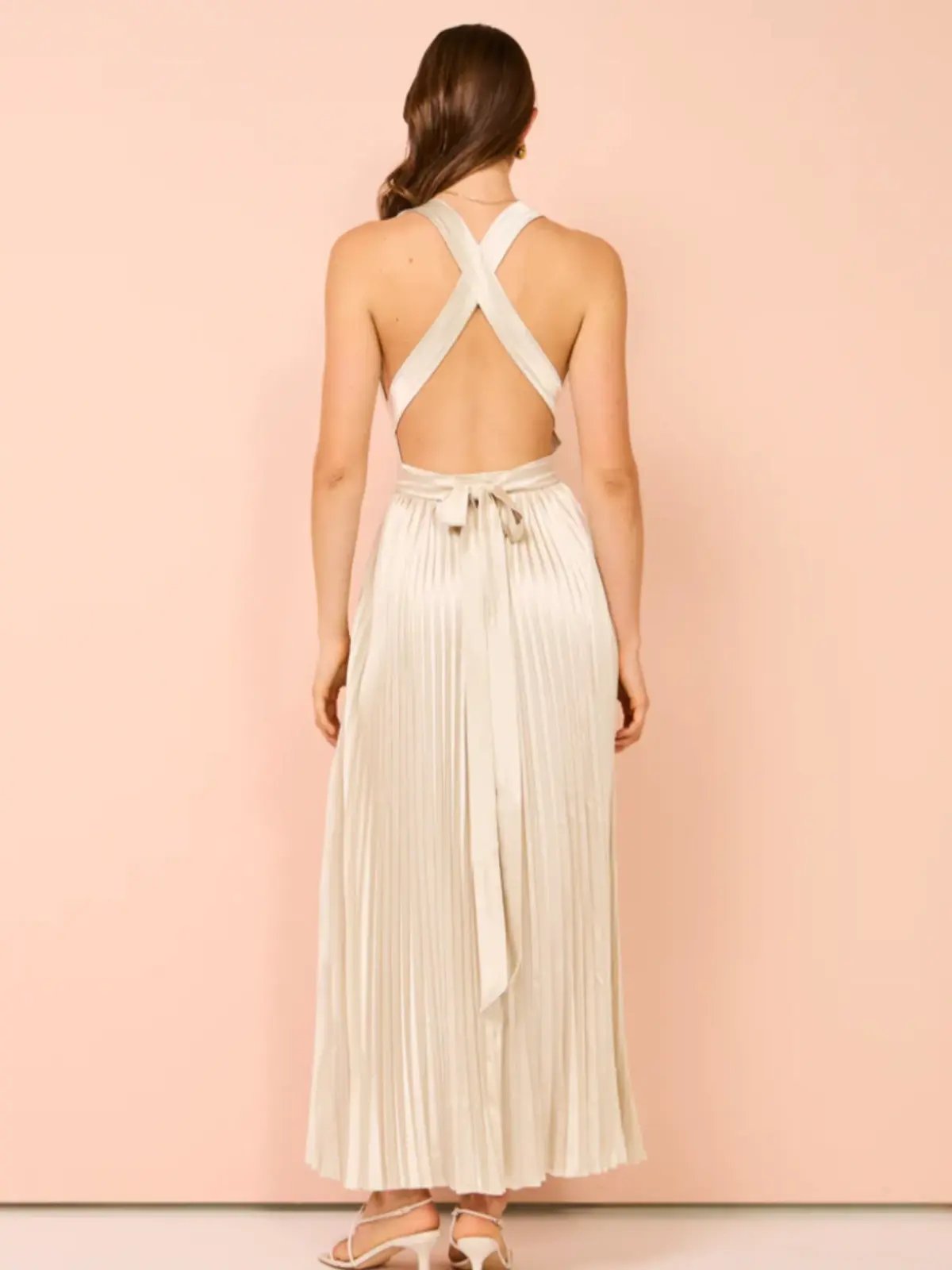 L'Idee Moderniste Gown Champagne Size AU 6 photo 10