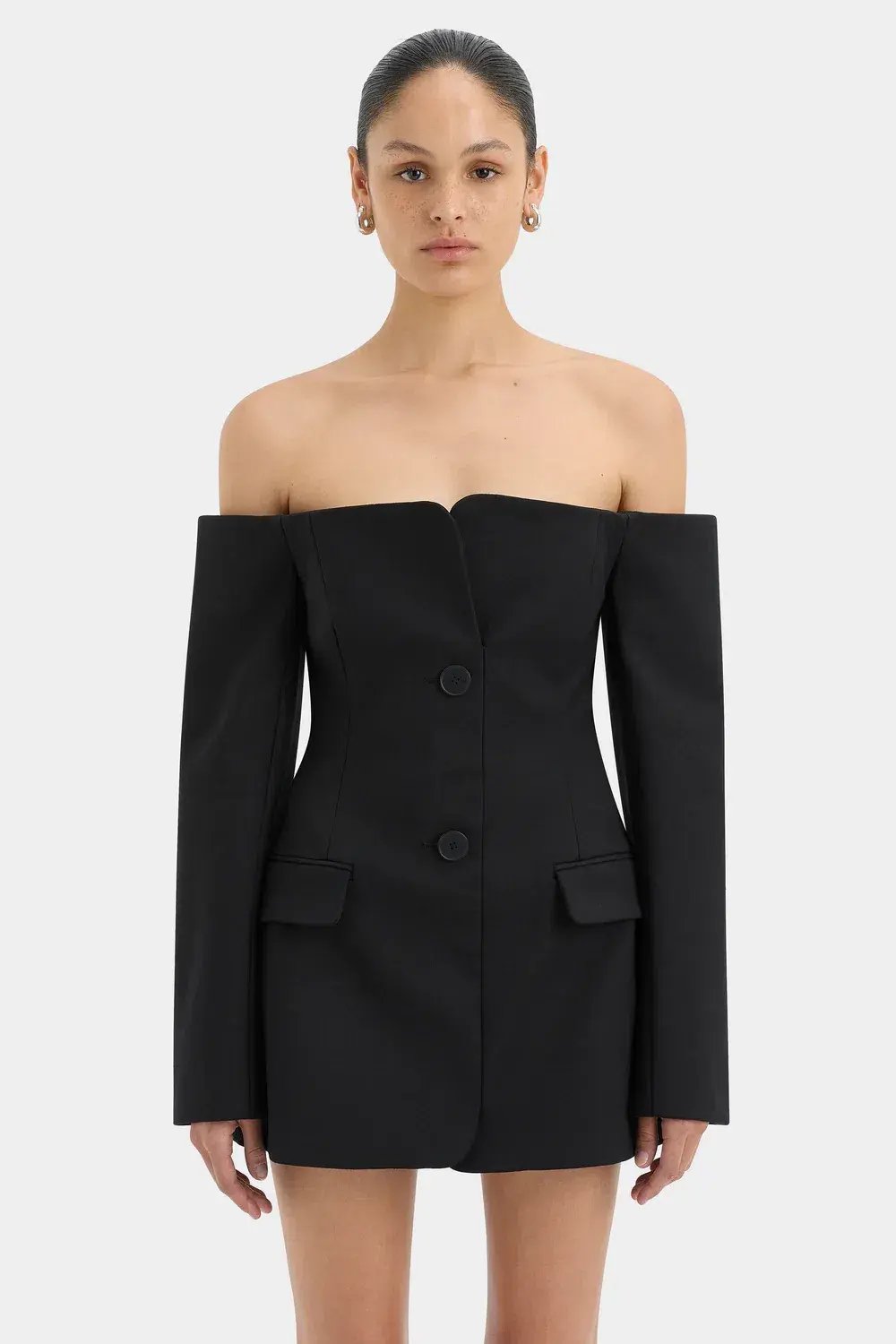 Sir the Label Sandrine Tailored Mini Black Size AU 6 photo 2