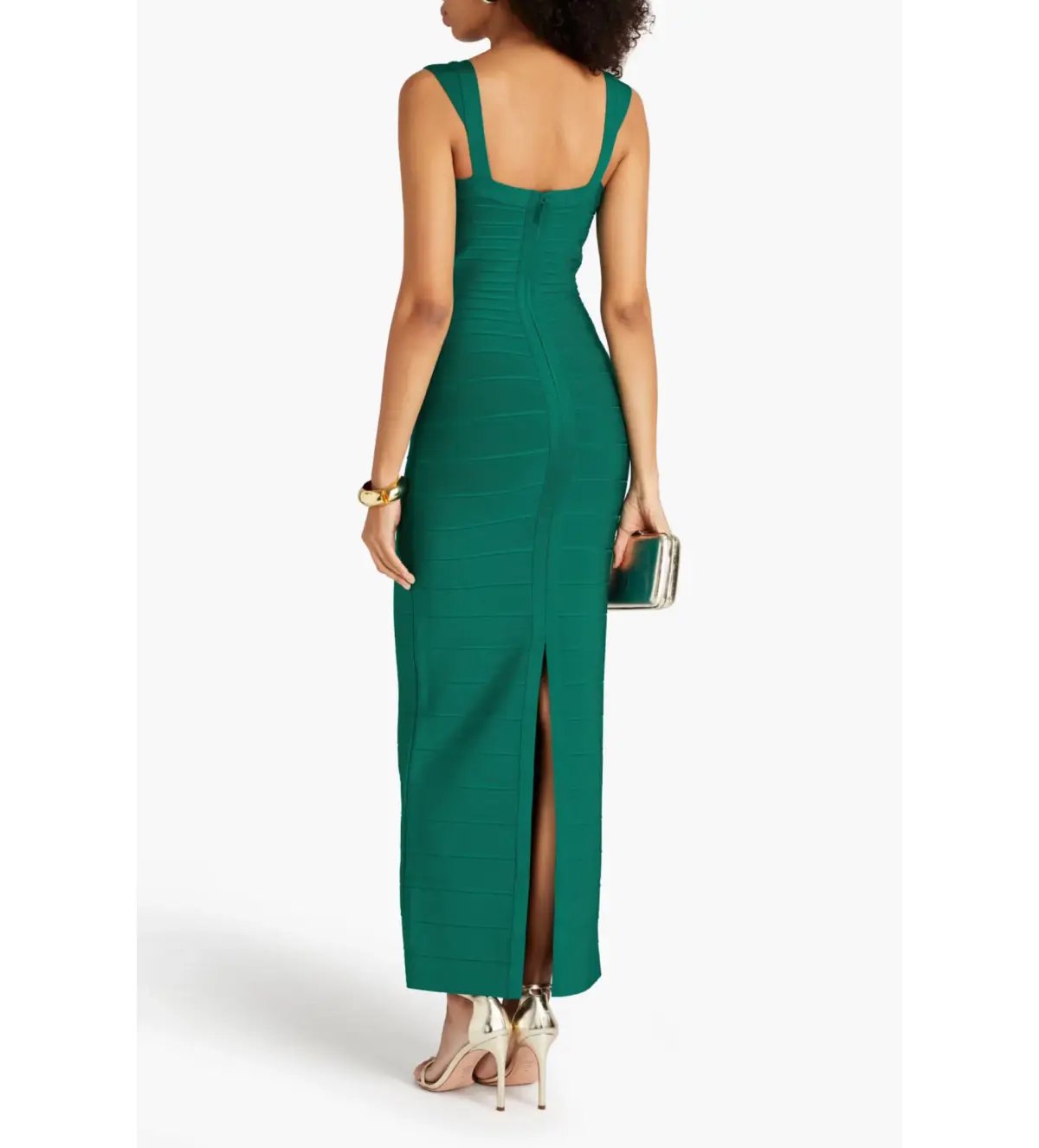 Herve Leger Bandage Gown in Emerald Size S / AU8 photo 2