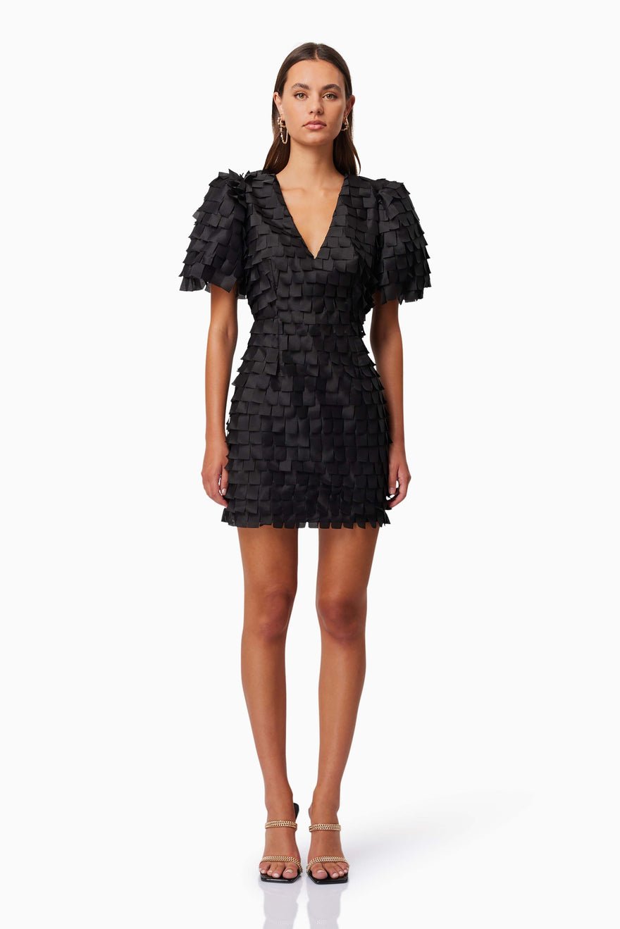 Elliatt Hailey Mini Dress - Black photo 2