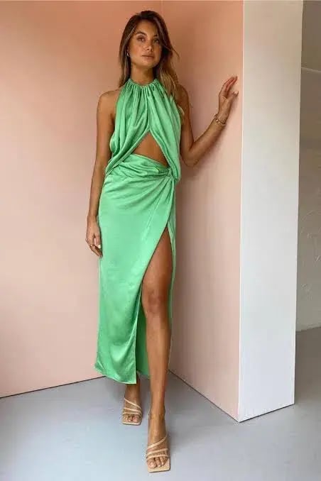 Anna Quan Elyse Dress Apple Size 8 photo 3