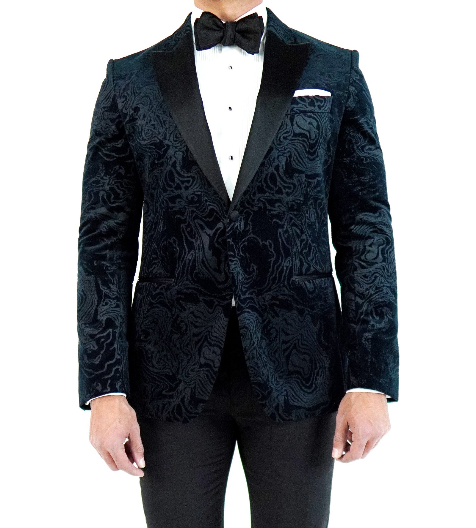 Hugo Boss Teal Hudson Velvet Dinner Jacket photo 2