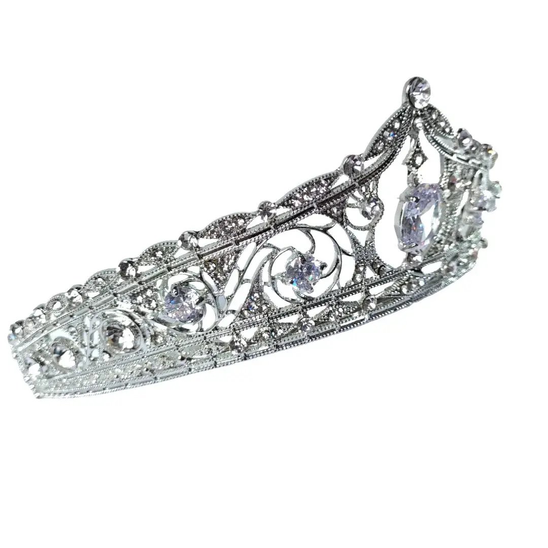 Sass and Elegance Crystal Tiara photo 2