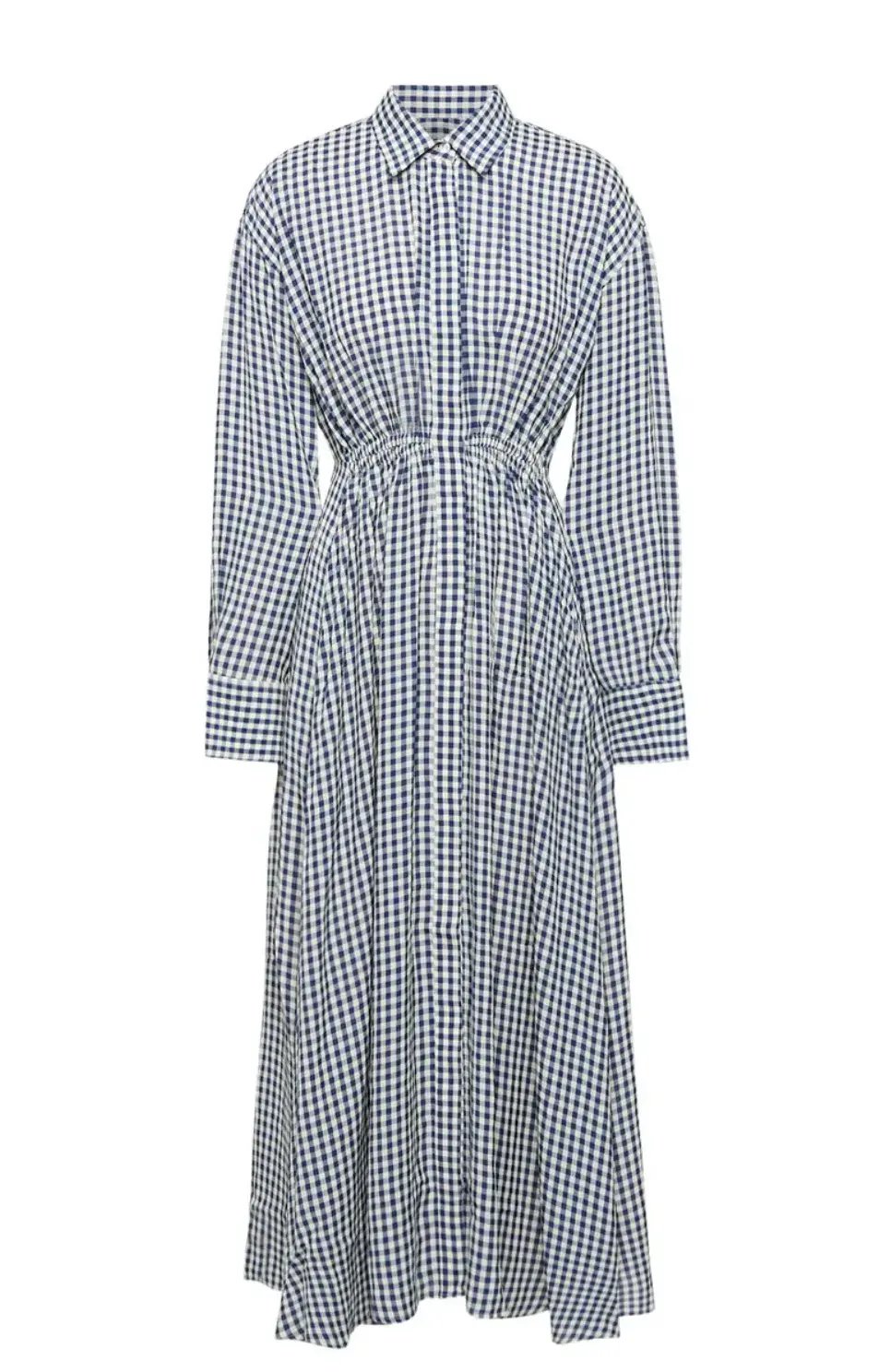 Scanlan Theodore Gingham Shirtdress Print Size 8 photo 4