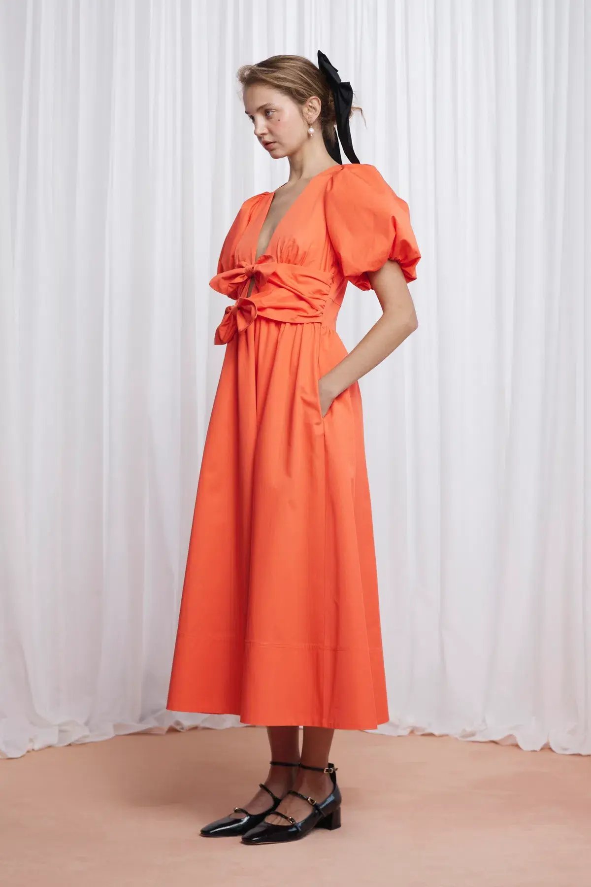 Lovaan Devon Dress Coral Size 10 photo 2