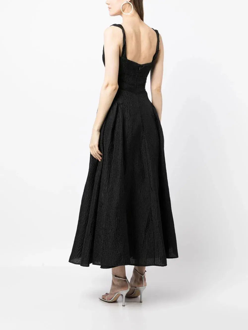 Rachel Gilbert Sophy Strap Dress in Black Size 5 / AU 16 photo 2