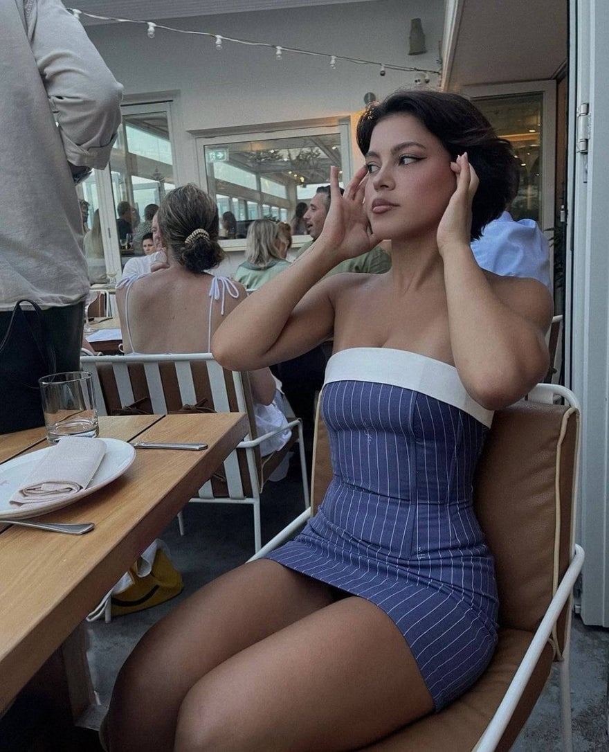 With Jean Chloe Corset Dress in Pin Me photo 4