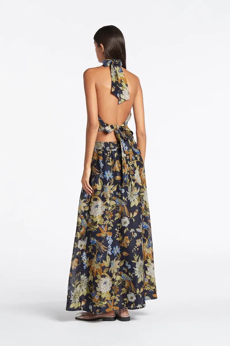 Sir The Label Lilian Halter Top Size 1 and Skirt Size 2 Set in Delia Print photo 2