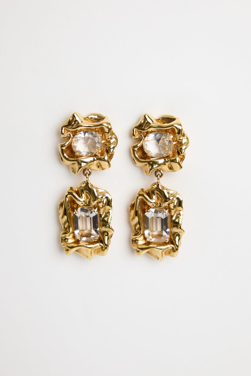 Sterling King Lolita gold earrings photo 2