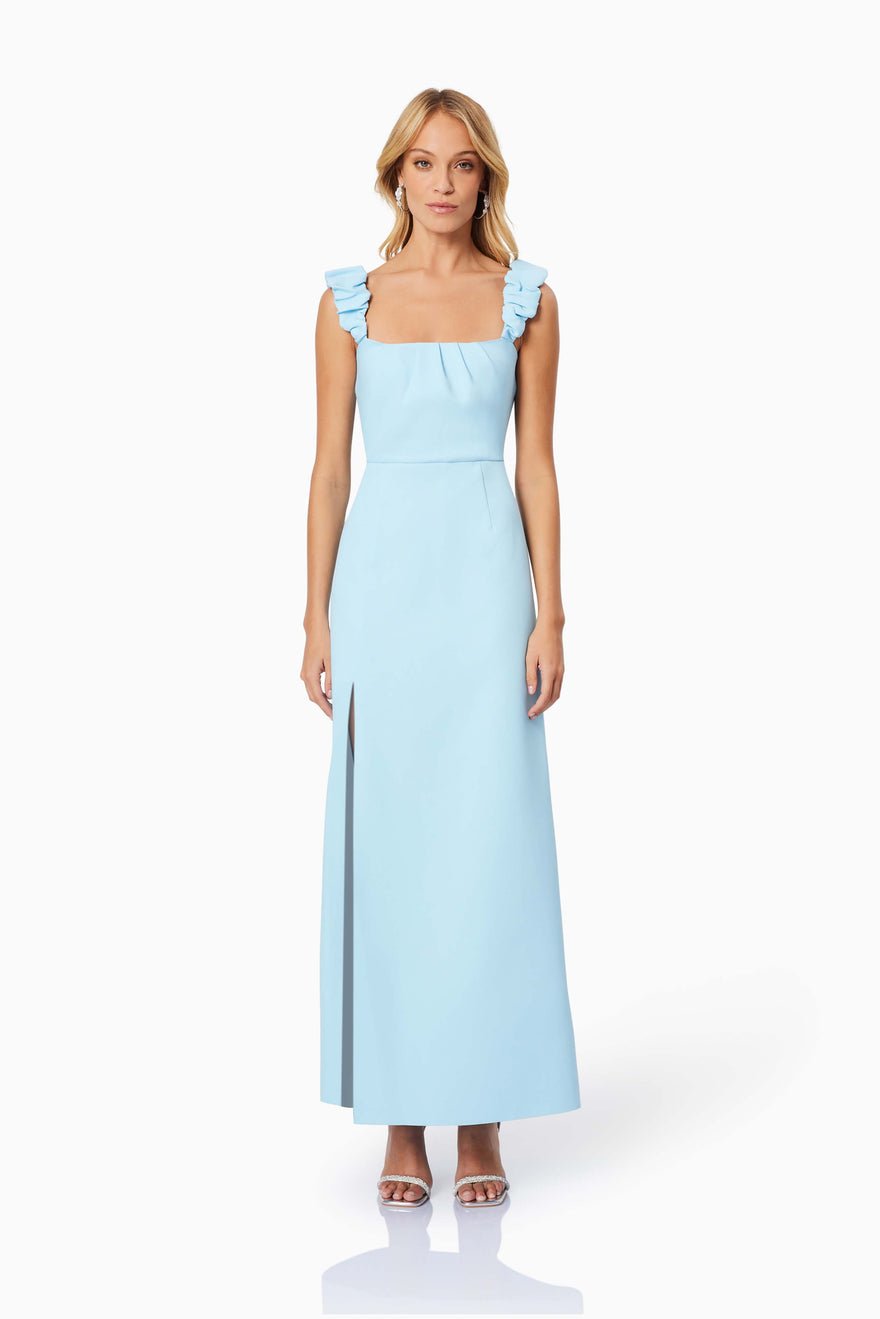 Elliatt Destiny Maxi Dress - Ice Blue photo 4