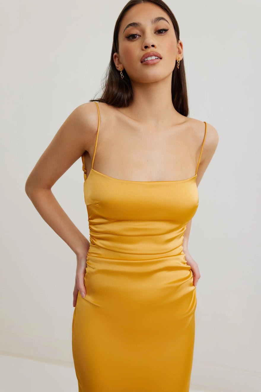 Lexi Ivy Dress | Honey photo 5