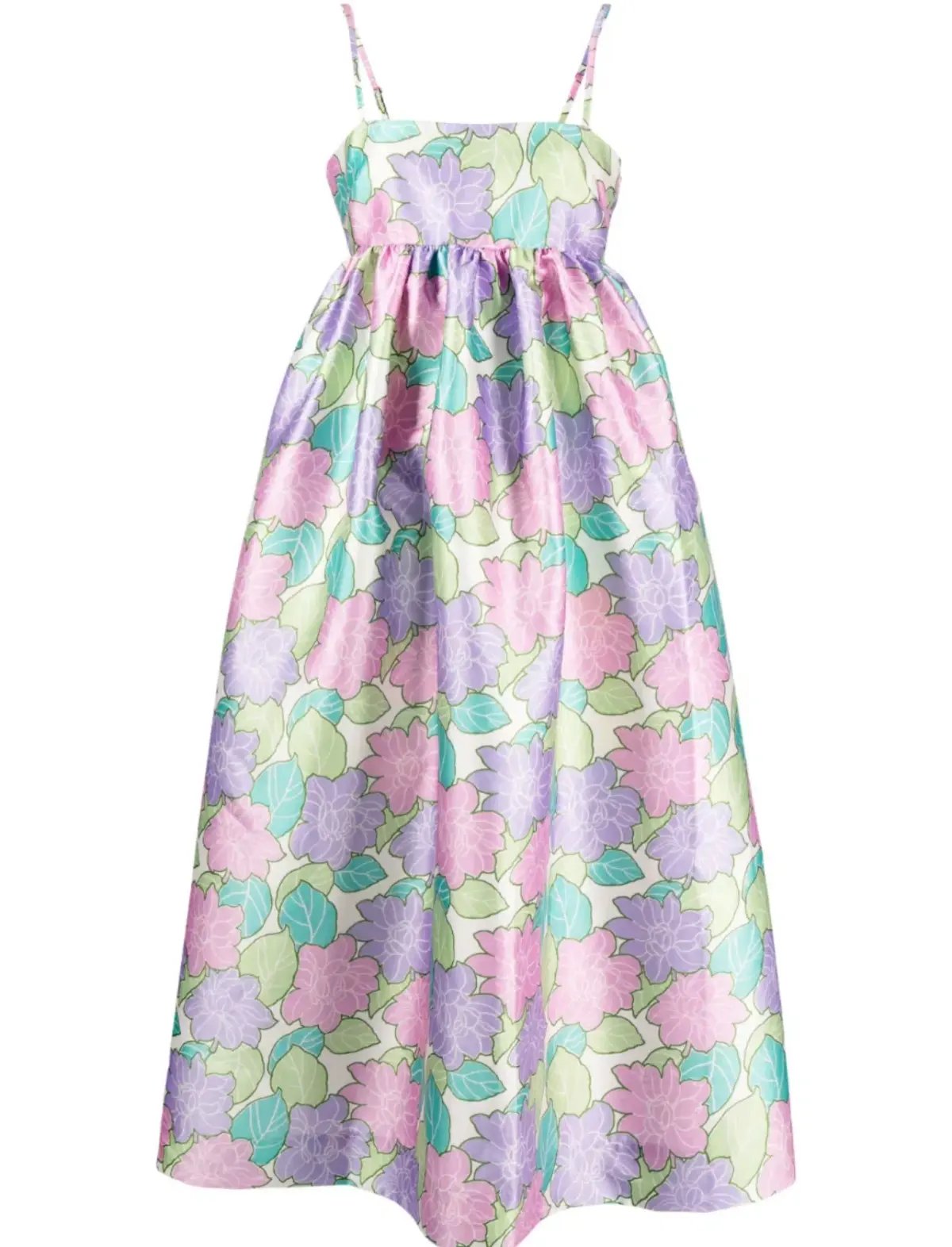 Alémais Luella Midi Dress Floral Size 8 photo 6