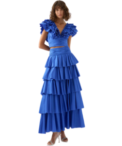 Aje Eleni Maxi Skirt & Rhythmic Frill Bodice photo 5