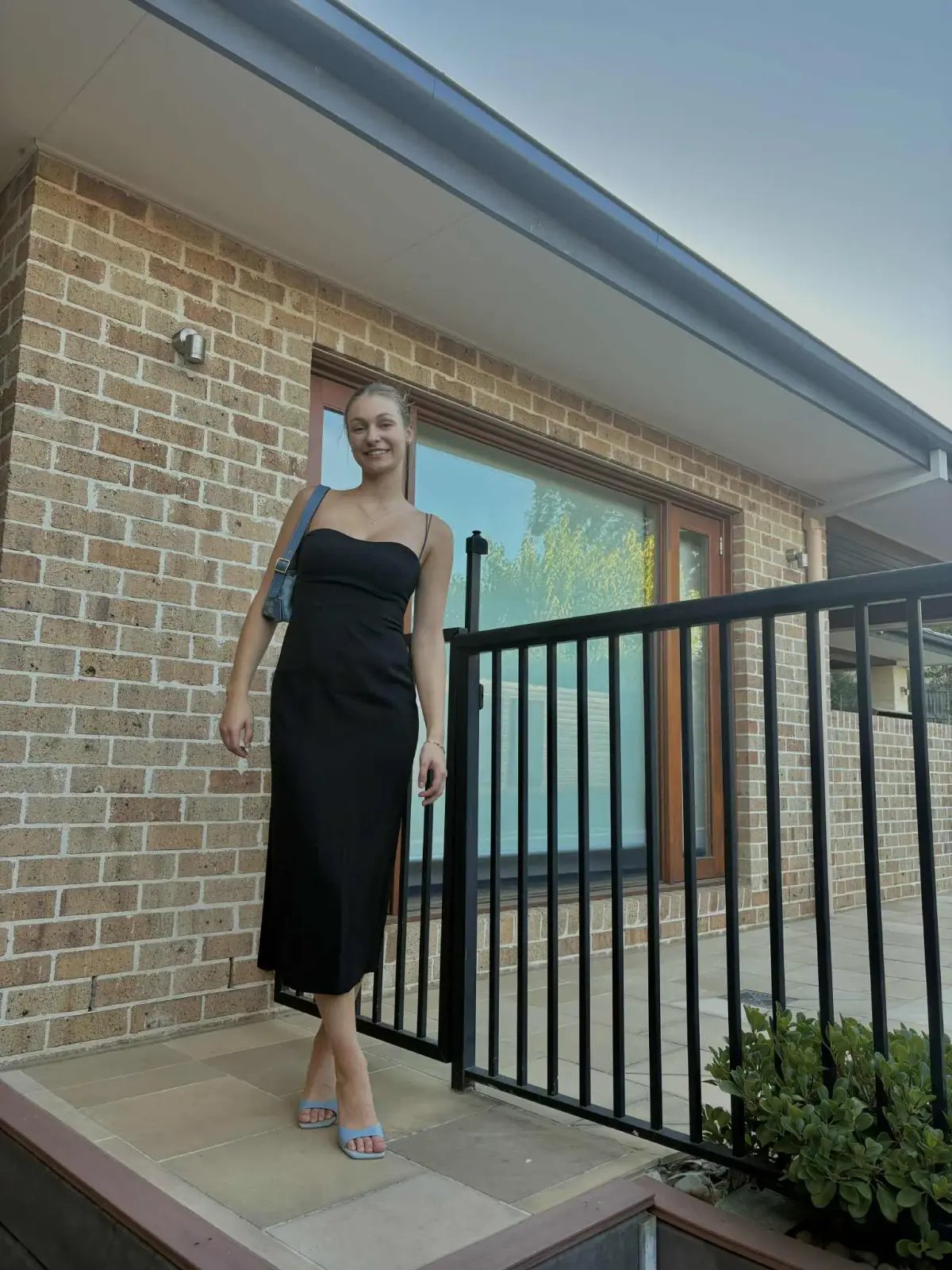 Viktoria and Woods Generation Midi Dress in Black Size S/ AU 8 photo 3