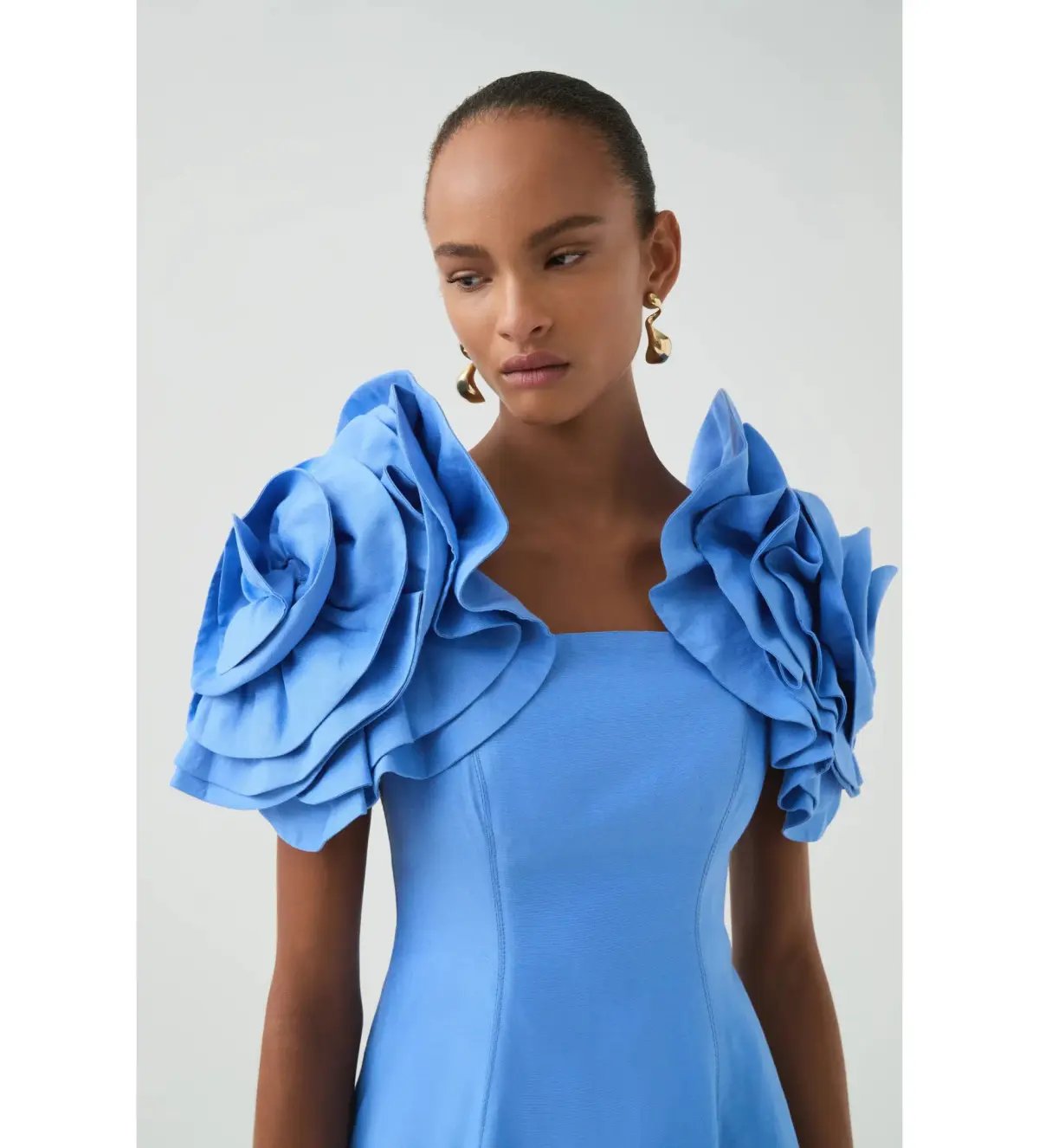 Aje Twyla Mini Dress Oyster Blue Size AU 12 photo 6