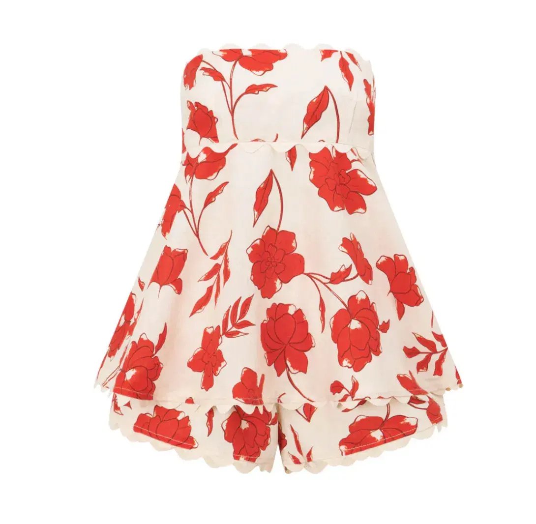 Zaco Marionette Playsuit in Blooming Floral Print Size 8 photo 7
