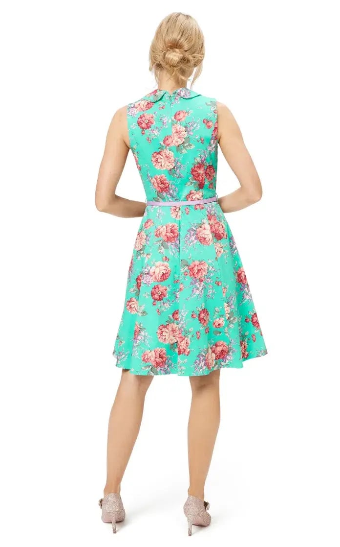 Review Pompeii Floral Shirtdress Mint Green Size AU 8 photo 3