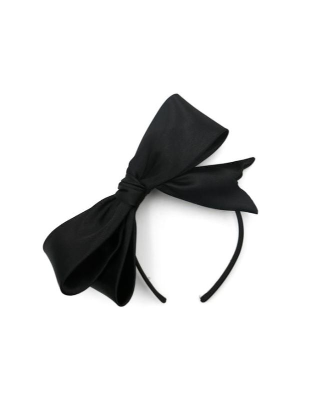 Morgan & Taylor Vada Bow Fascinator, Black photo 3