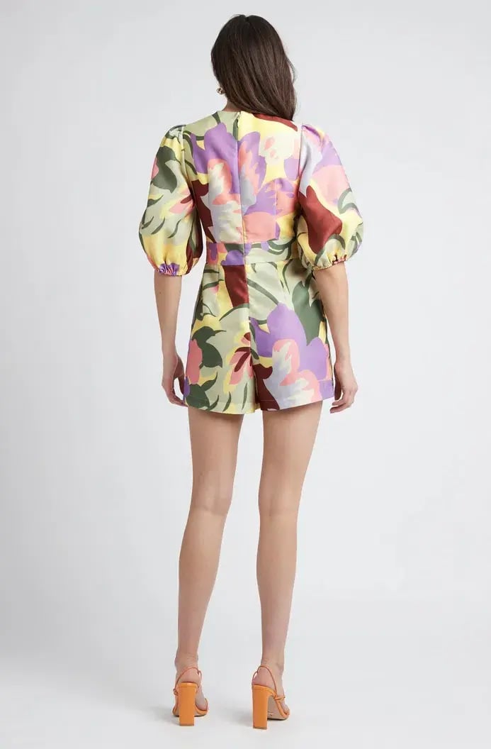 Sheike Valentina Playsuit Print Size 10 photo 2