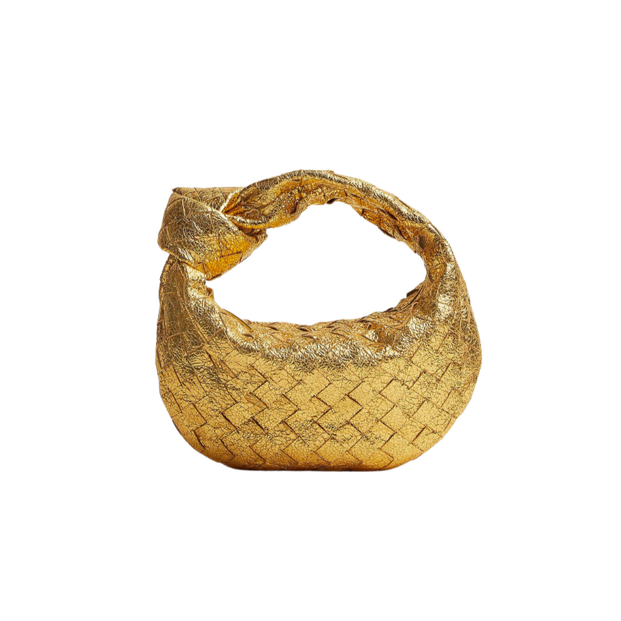 Bottega Veneta Mini Jodie Bag (gold) photo 2