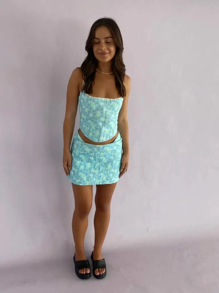 Eisha Collective Milah Set Blue Size 0/AU 6 photo 7