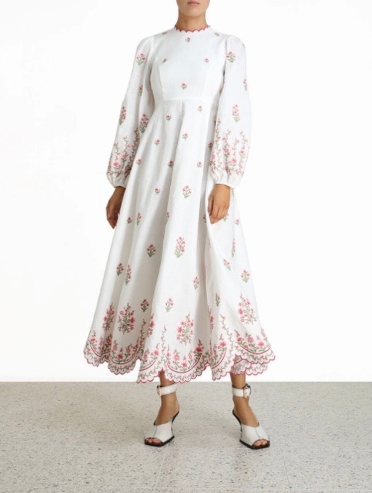 Zimmermann Poppy Floral Midi Dress photo 2
