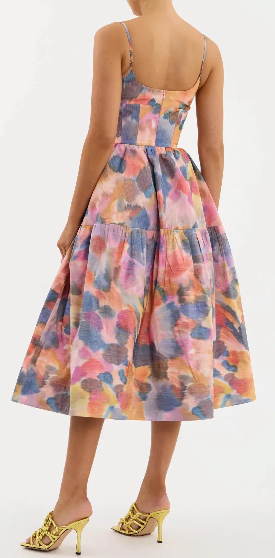 Rebecca Vallance Amaya Midi Dress Size 14 photo 3