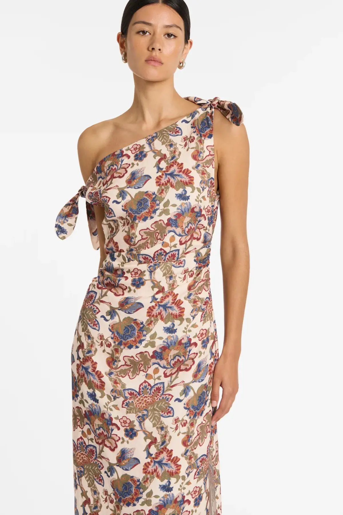 Sir The Label Bettina Off Shoulder Dress In Wiltshire Floral Sir Size 3 / AU 12 photo 5