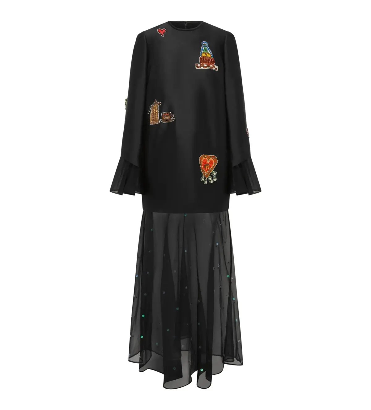 Alemais Ginger Embellished Gown Black Size 10 photo 5